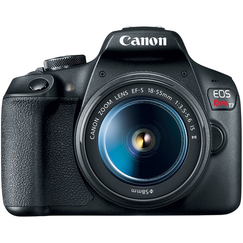 Canon EOS Rebel T7 DSLR Camera with 18-55mm Lens: