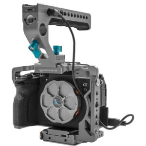 Kondor Blue Full Camera Cage with Top Handle for Sony a1/a7 Series