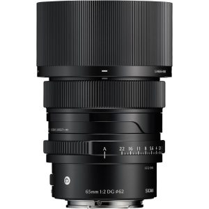 Sigma 65mm f/2 DG Contemporary Lens (Sony E, Black)
