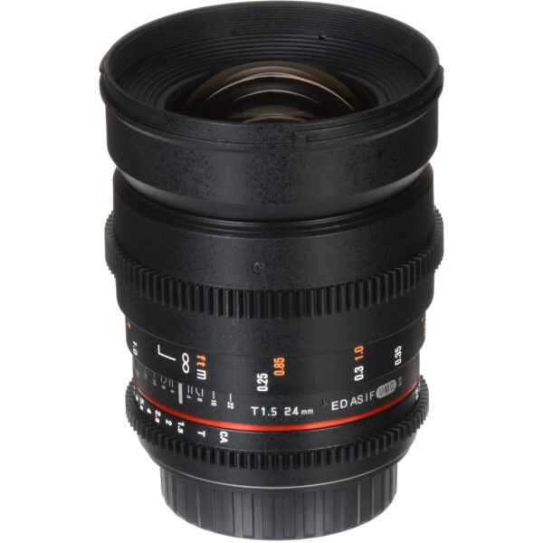 Rokinon 24mm T1.5 Cine DS Lens for Canon EF Mount