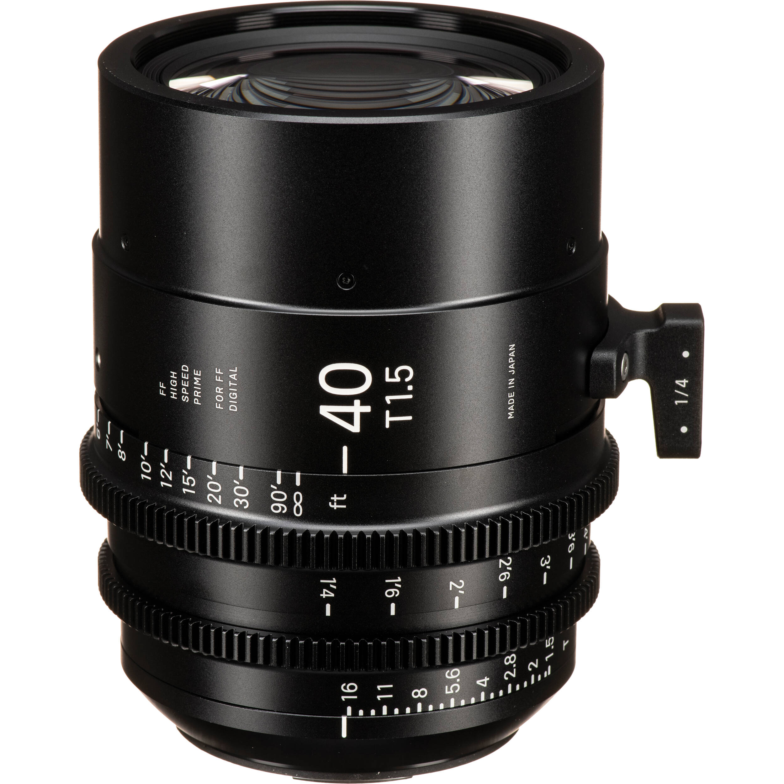 Sigma 40mm T1.5 FF Canon EF Mount High-Speed Prime Lens
