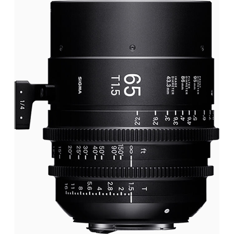Sigma 65mm T1.5 FF High-Speed Cine Prime Lens