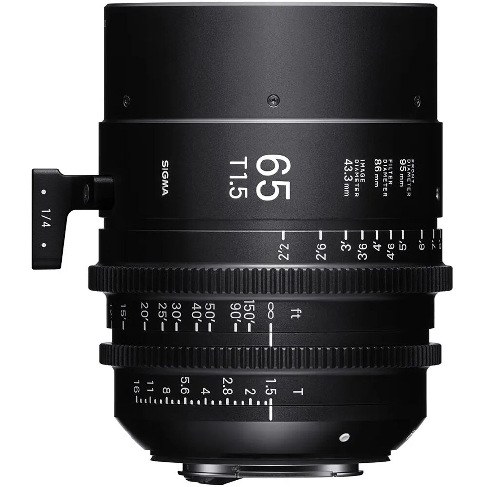 Sigma 65mm T1.5 Fully Luminous FF High-Speed Cine Prime Lens
