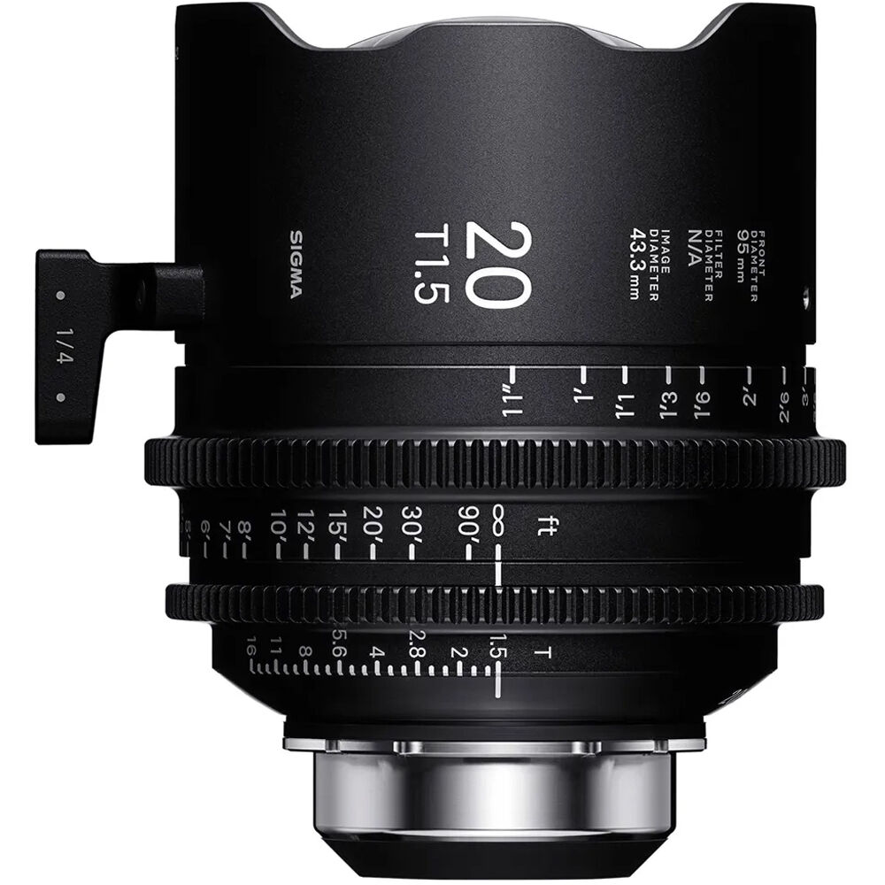 Sigma 20mm T1.5 Fully Luminous High-Speed Cine Prime