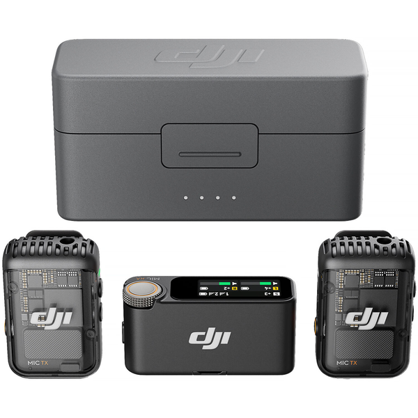 【未使用】DJI MIC 2 DJI Mic 2 2-Person Compact Digital Wireless Microphone System