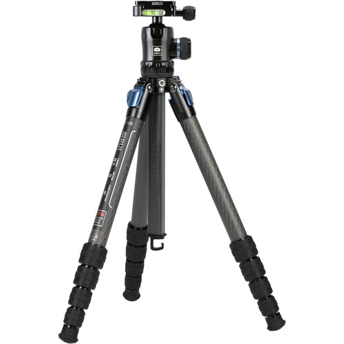 Sirui ST125 ST-Series Carbon Fiber Tripod with K-10X Arca-Type Ball Head