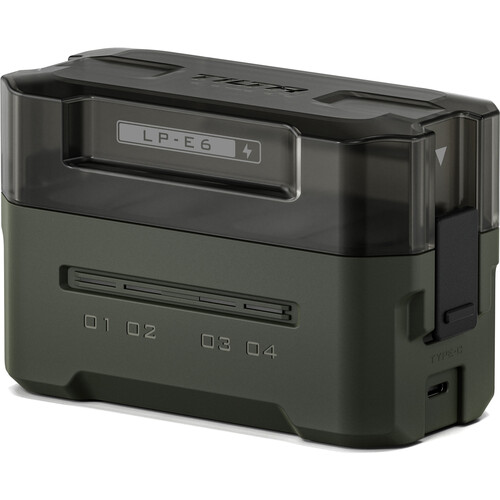 Tilta Portable Charging Station for LP-E6 Batteries