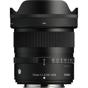 Sigma 15mm f/1.4 DC Contemporary Lens (FUJIFILM X)