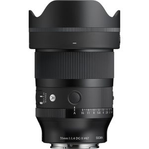 Sigma 35mm f/1.4 DG II Art Lens (Sony E)