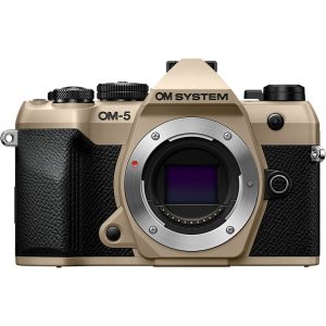 OM SYSTEM OM-5 Mark II Mirrorless Camera (Sand Beige)