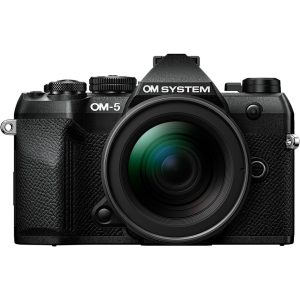 OM SYSTEM OM-5 Mark II Mirrorless Camera with 12-45mm f/4 Lens (Black)