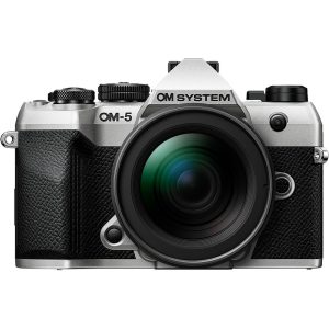 OM SYSTEM OM-5 Mark II Mirrorless Camera with 12-45mm f/4 Lens (Silver)