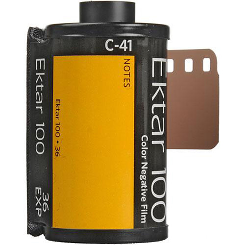 Kodak Professional Ektar 100 Color Negative Film (35mm Roll Film, 36 Exposures)