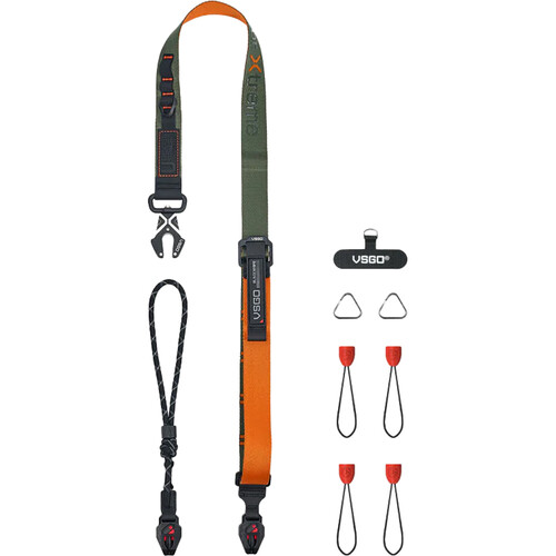 VSGO Black Snipe Urban Creative Camera Strap (Core Glow)